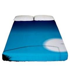 Fishing Fitted Sheet (california King Size)