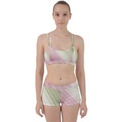 Pink Green Perfect Fit Gym Set by Sparkle