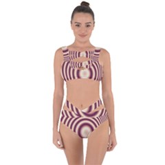 Strips Hole Bandaged Up Bikini Set  by Sparkle