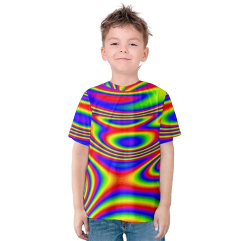 Rainbow Kids  Cotton Tee by Sparkle