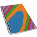 Rainbow Road 5.5  x 8.5  Notebook View1