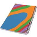 Rainbow Road 5.5  x 8.5  Notebook View2