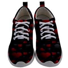 Glitter Butterfly Mens Athletic Shoes