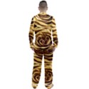 Gold Roses Men s Long Sleeve Satin Pyjamas Set View2