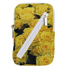Yellow Roses Belt Pouch Bag (small) by Sparkle