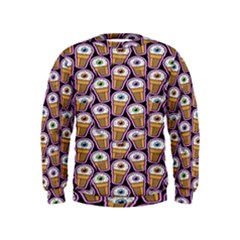 Eyes Cups Kids  Sweatshirt