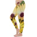 Yellow Flowers Classic Winter Leggings View2