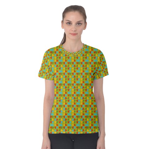 Lemon And Yellow Women s Cotton Tee by Sparkle