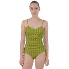 Lemon And Yellow Sweetheart Tankini Set by Sparkle