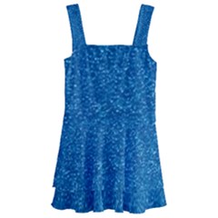 Blue Sparkles Kids  Layered Skirt Swimsuit