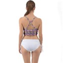 Purple Glasses Girl Pattern Lilac Mini Tank Bikini Top View2