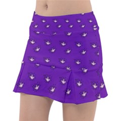 Zodiac Bat Pink Purple Tennis Skorts by snowwhitegirl