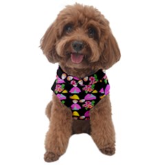 Girl With Hood Cape Heart Lemon Pattern Black Dog Sweater