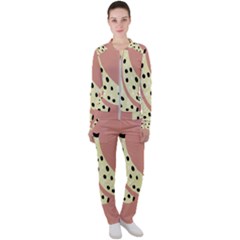 Fruit Banana Tree Healthy Casual Jacket And Pants Set