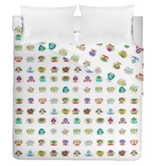 All The Aliens Teeny Duvet Cover Double Side (Queen Size)