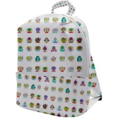 All The Aliens Teeny Zip Up Backpack