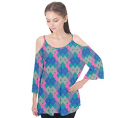 Geo Puzzle Flutter Tees