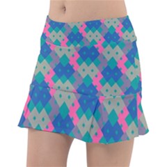 Geo Puzzle Tennis Skorts