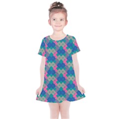 Geo Puzzle Kids  Simple Cotton Dress