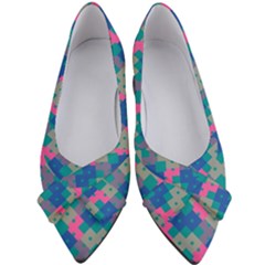 Geo Puzzle Women s Bow Heels