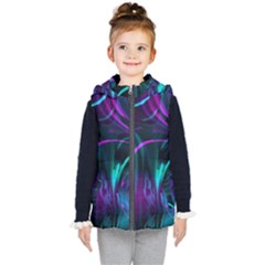 Drunk Vision Kids  Hooded Puffer Vest