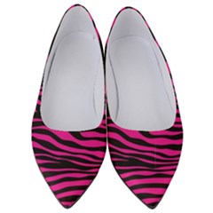 Pink Zebra Women s Low Heels by Angelandspot
