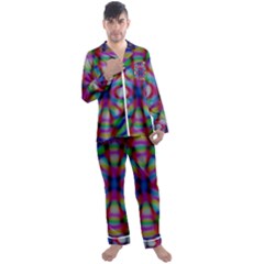 Carnivale Men s Long Sleeve Satin Pyjamas Set