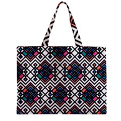 Boho Geometric Mini Tote Bag