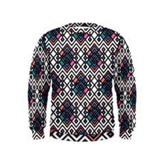 Boho Geometric Kids  Sweatshirt