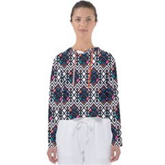 Boho Geometric Women s Slouchy Sweat