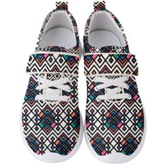 Boho Geometric Men s Velcro Strap Shoes