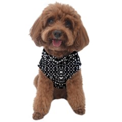 Ethnic Black And White Geometric Print Dog Sweater