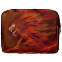 Fire Lion Flame Light Mystical Make Up Pouch (Large) View2