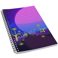 Blue Club 5 5  X 8 5  Notebook by Mariart