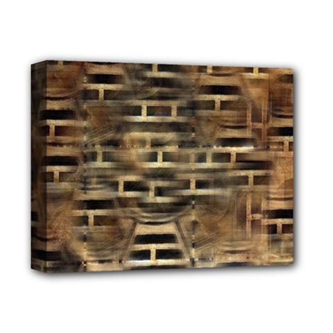 Textures Brown Wood Deluxe Canvas 14  X 11  (stretched)