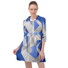 Origami Dragon Mini Skater Shirt Dress