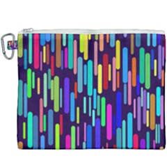 Abstract Line Canvas Cosmetic Bag (xxxl) by HermanTelo