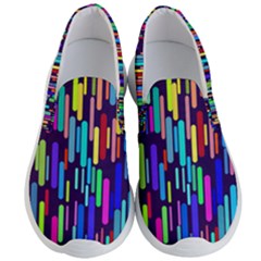 Abstract Line Men s Lightweight Slip Ons