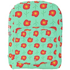 Flower Pattern Ornament Full Print Backpack by HermanTelo