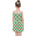 Flower Pattern Ornament Kids  Summer Sun Dress View2