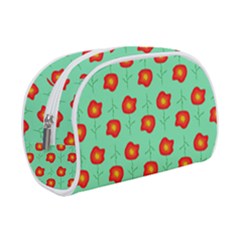 Flower Pattern Ornament Makeup Case (small)