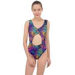 Illustration Graphics Art Center Cut Out Swimsuit by Alisyart