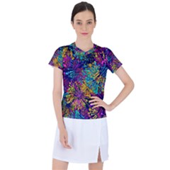 Illustration Graphics Art Women s Sports Top