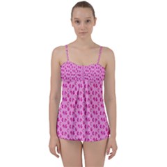 Rose Petals Babydoll Tankini Set by Sparkle