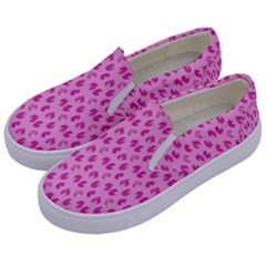 Rose Petals Kids  Canvas Slip Ons by Sparkle