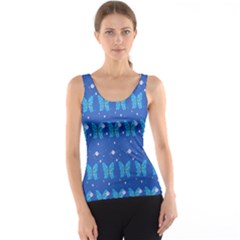 Glitter Butterfly Tank Top by Sparkle