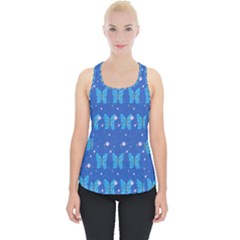 Glitter Butterfly Piece Up Tank Top by Sparkle