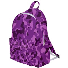 Dark Purple Camouflage Pattern The Plain Backpack