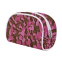 Pink and Brown Camouflage Makeup Case (Small) View2