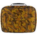 Brown and Orange Camouflage Full Print Lunch Bag View2